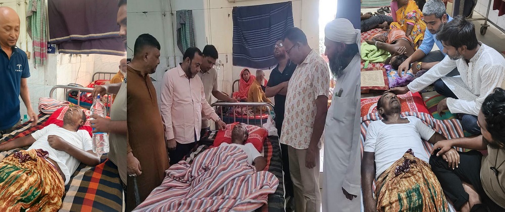 হাসপাতালে রাজশাহী প্রেসক্লাবের সভাপতি সাইদুর রহমান
