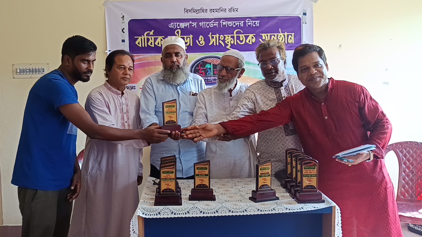 এ্যাঞ্জেলস গার্ডেনে শিশুদের নিয়ে বার্ষিক ক্রীড়া ও সাংস্কৃতিক অনুষ্ঠান অনুষ্ঠিত