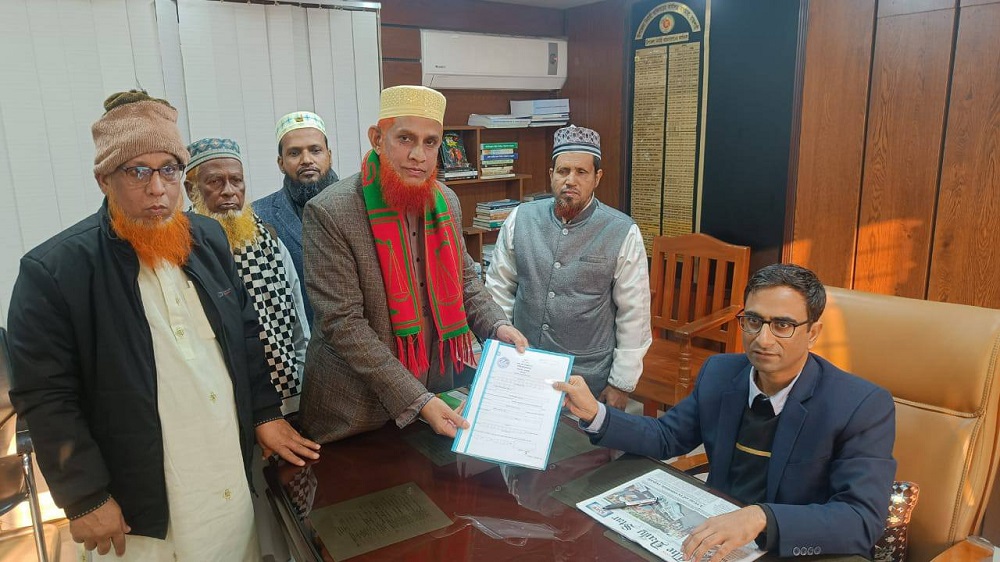 রাজশাহী-৪ আসনে জামায়াত প্রার্থীর মনোনয়ন ফরম উত্তোলন