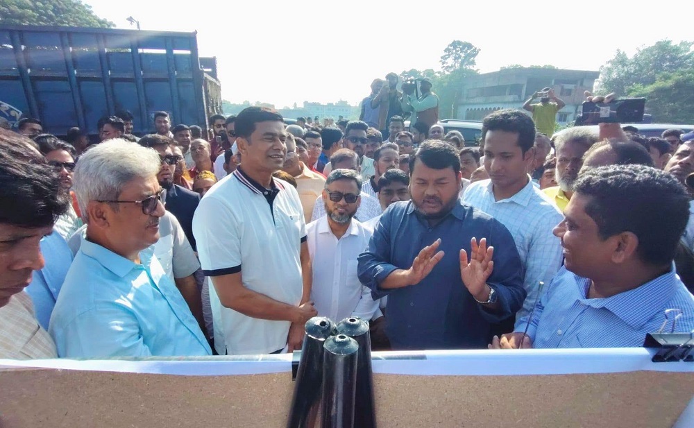 নওহাটায় বারনই নদী পুনরুজ্জীবন প্রকল্প পরিদর্শনে পানিসম্পদ প্রতিমন্ত্রী