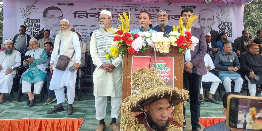 নওগাঁ-১ আসনে ধানের শীষের পক্ষে বিএনপির জনসমাগম
