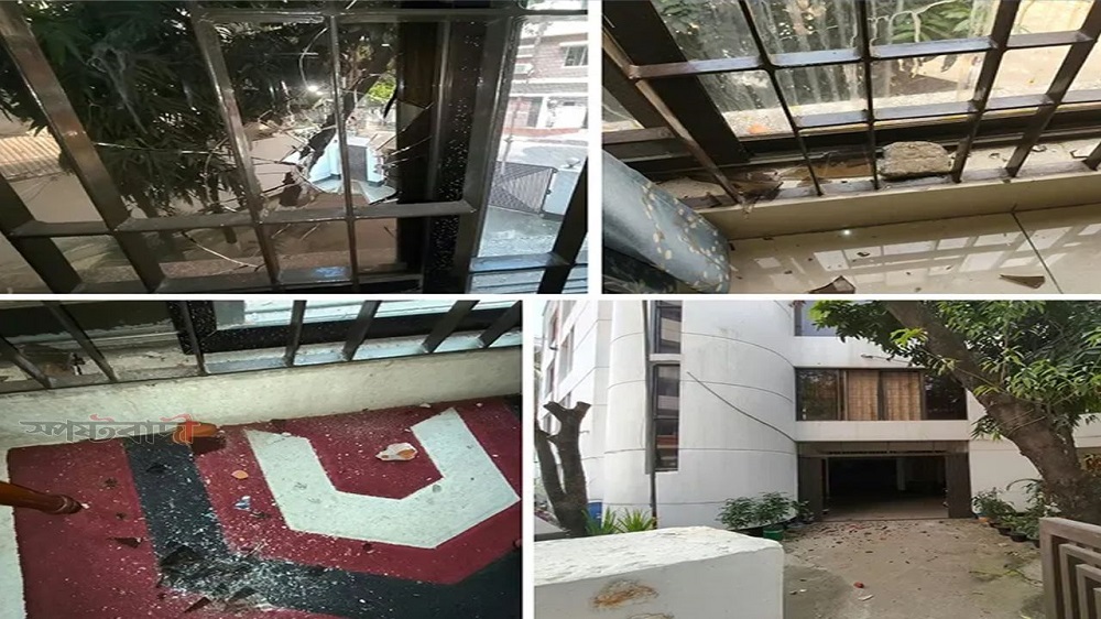 উত্তরায় জি এম কাদেরের বাসভবনে হামলা ও ভাঙচুর