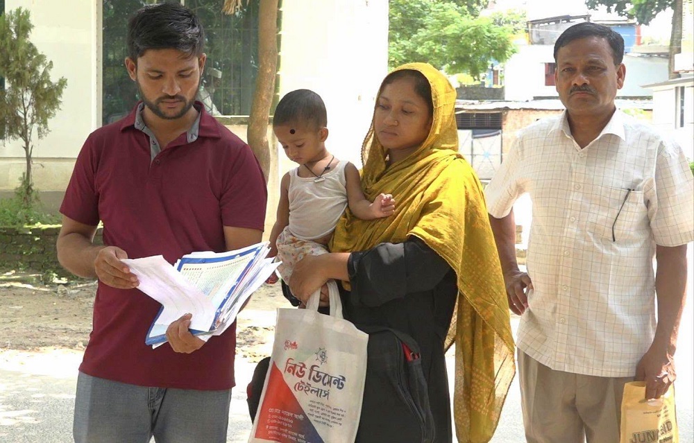 ভারতীয় সহকারী হাইকমিশনারের মানবিক সহায়তায় খুলল শিশু মুনতাহা ও শরিফুলের চিকিৎসার পথ
