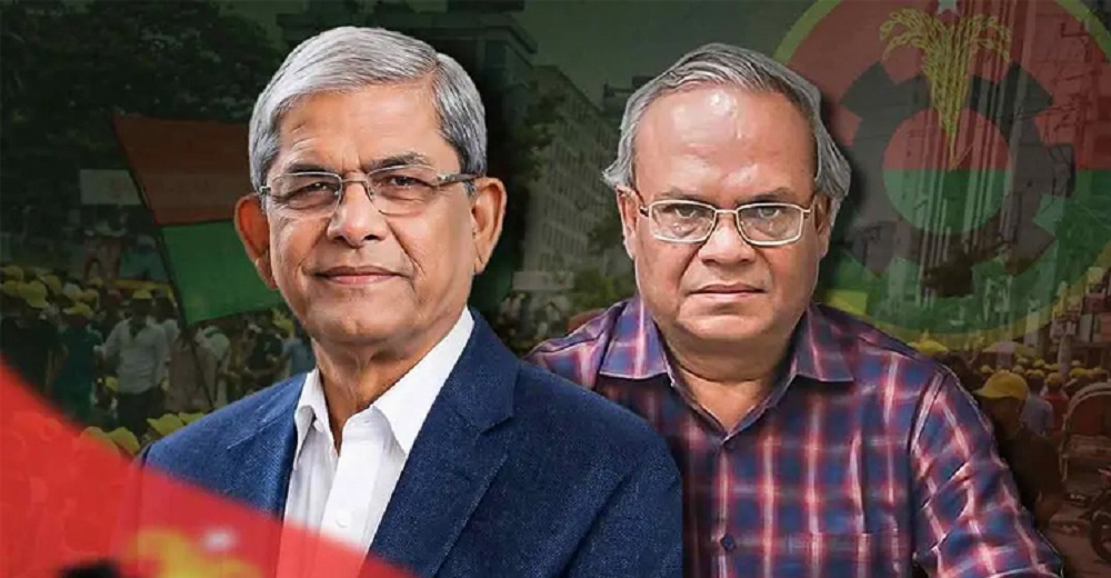 বিএনপি প্রার্থী হিসেবে এগিয়ে মির্জা ফখরুল