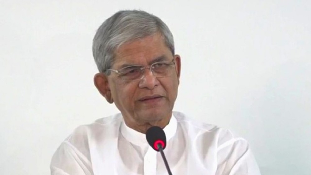রাষ্ট্রপতি পদে মির্জা ফখরুলকে মনোনয়ন