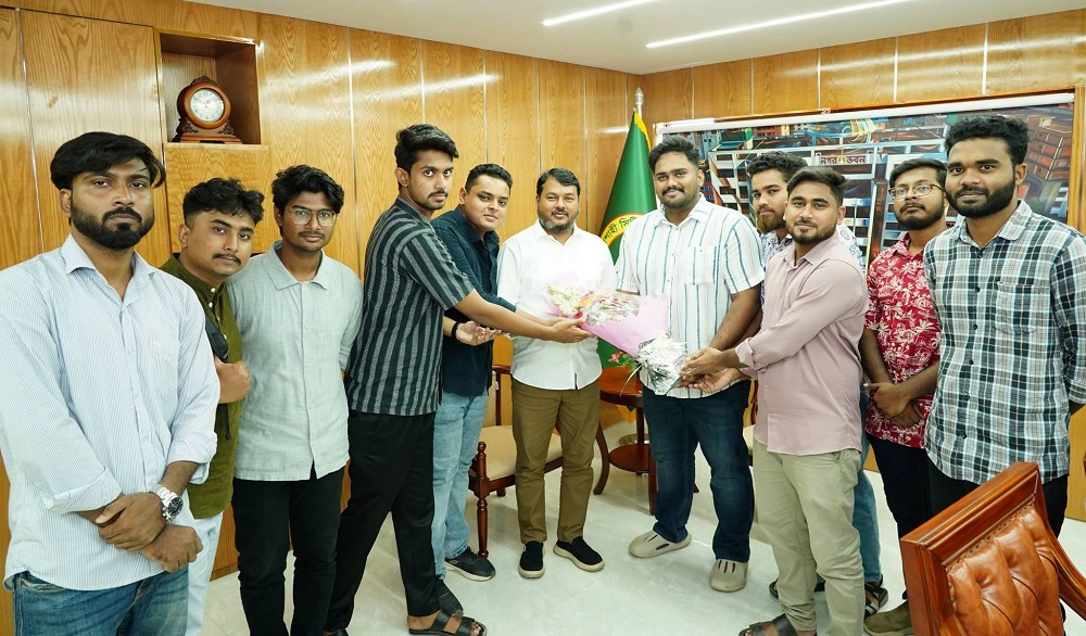 রাসিক প্রশাসকের সঙ্গে ইসলামী ব্যাংক মেডিকেল কলেজ ছাত্রদলের মতবিনিময় ও সৌজন্য সাক্ষাৎ