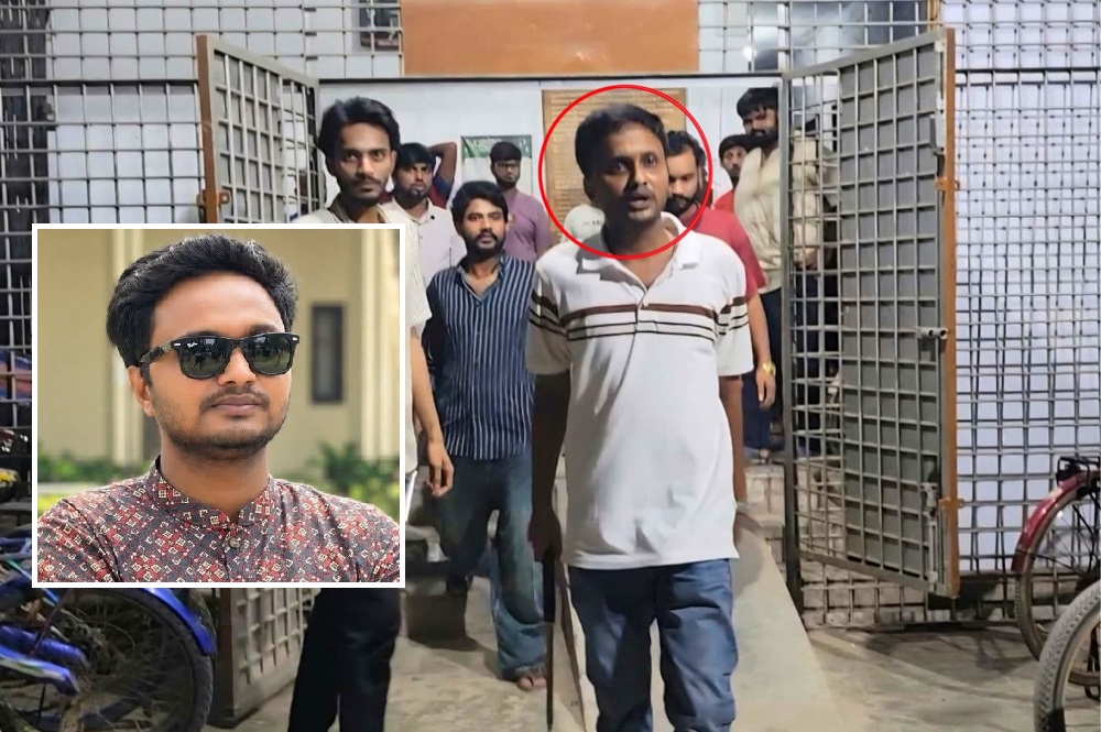 রাবিতে সাংবাদিকদের মারধর: কাঠগড়ায় ছাত্রদল নেতা