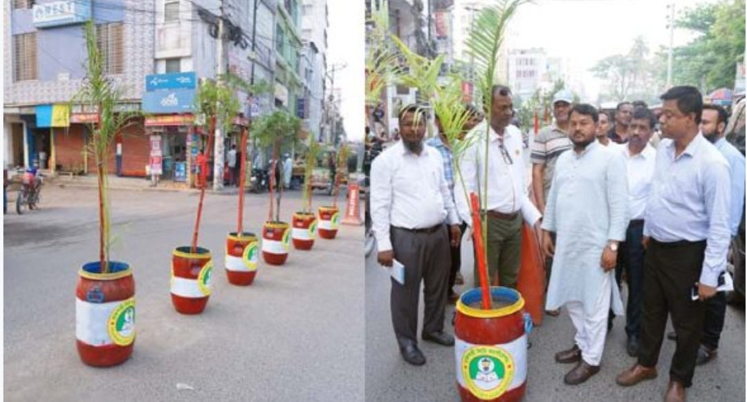 নগরীর সবুজায়ন ও সৌন্দর্য বৃদ্ধির লক্ষ্যে রাসিক প্রশাসকের নতুন উদ্যোগ