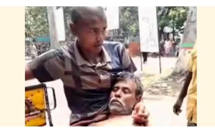 রাজশাহীতে তেল নিতে লাইনে, তীব্রগরমে হিটস্ট্রোকে বৃদ্ধের মৃত্যু