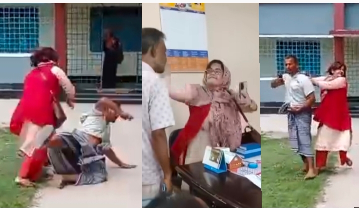 রাজশাহীর দুর্গাপুর উপজেলার দাওকান্দি সরকারি কলেজে ঘটনার নতুন মোড়