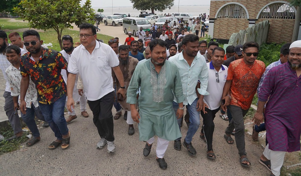 রাজশাহীর তালাইমারীতে হচ্ছে অত্যাধুনিক কসাইখানা, স্থান পরিদর্শন
