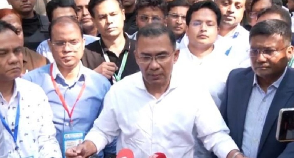 নির্বাচনের ফল দ্রুত প্রকাশের দাবি তারেক রহমানের