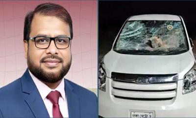 জামায়াতের সংসদ সদস্য মাছুম মোস্তাফার গাড়িতে হামলা ভাংচুর