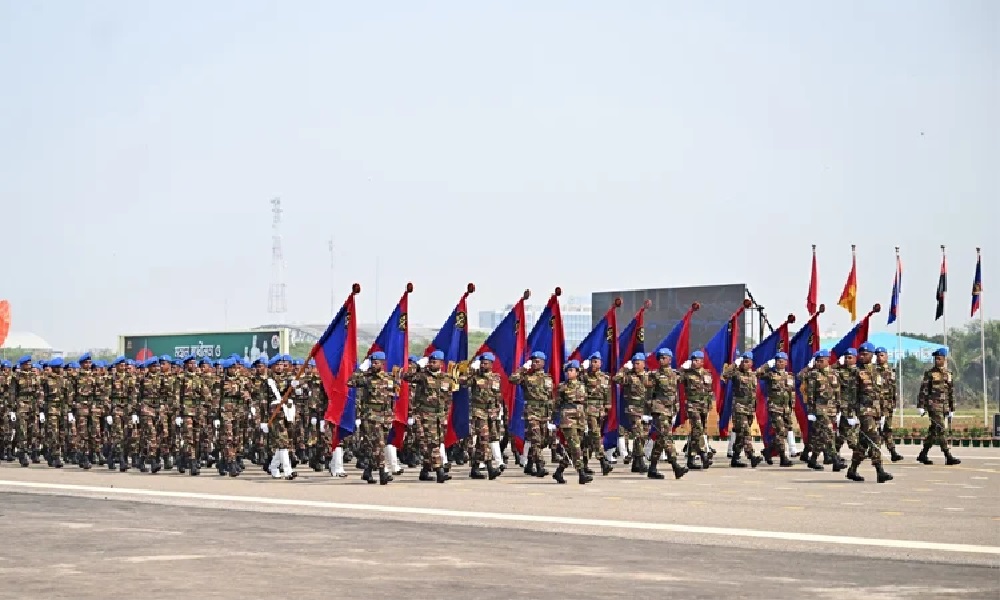স্বাধীনতা দিবস প্যারেড: রাষ্ট্রপতির অভিবাদন গ্রহণ, প্রধানমন্ত্রীর কুচকাওয়াজ পরিদর্শন
