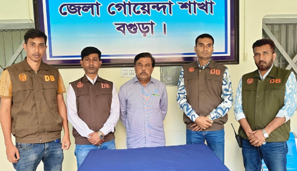 বগুড়ার সাবেক এমপি শরিফুল ইসলাম জিন্নাহ গ্রেপ্তার