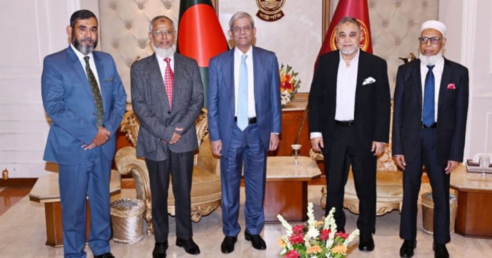 রাষ্ট্রপতির সঙ্গে নবগঠিত নির্বাচন কমিশনের সৌজন্য সাক্ষাৎ