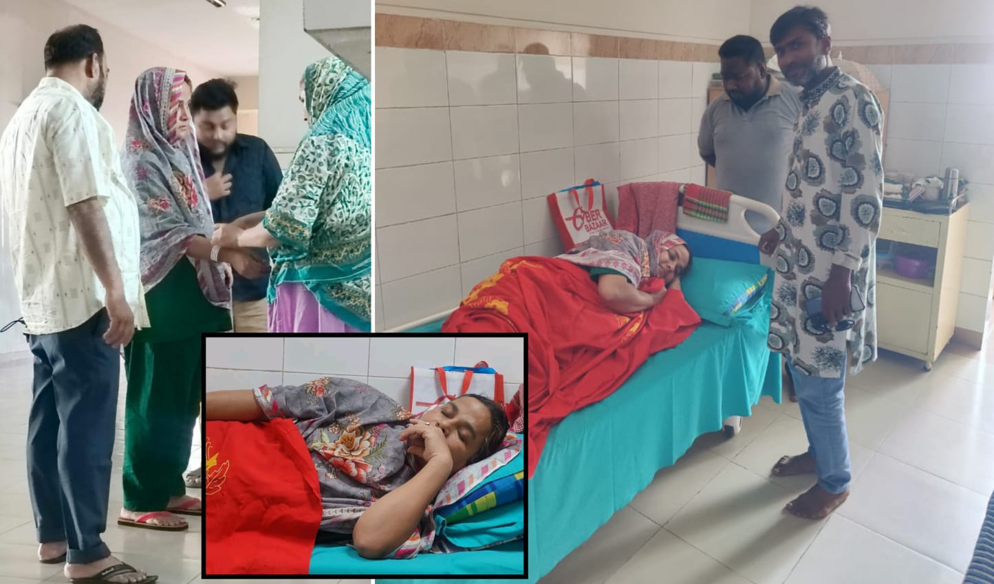 মানবিক খোঁজখবর ও সহমর্মিতার দৃষ্টান্ত সাংবাদিক নেতার