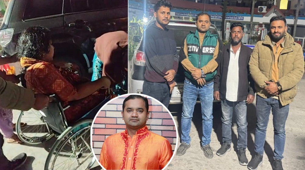 যানবাহন না পেয়ে বিপাকে প্রসূতি