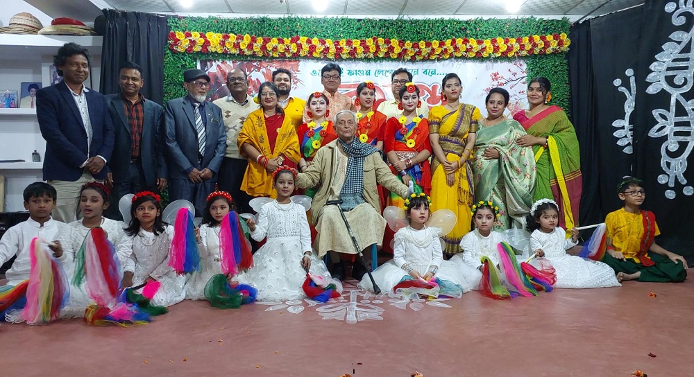 নিক্বণ নৃত্য শিল্পী গোষ্ঠী ও বাংলাদেশ লোক সংস্কৃতি সংসদ এর বসন্ত বরণ