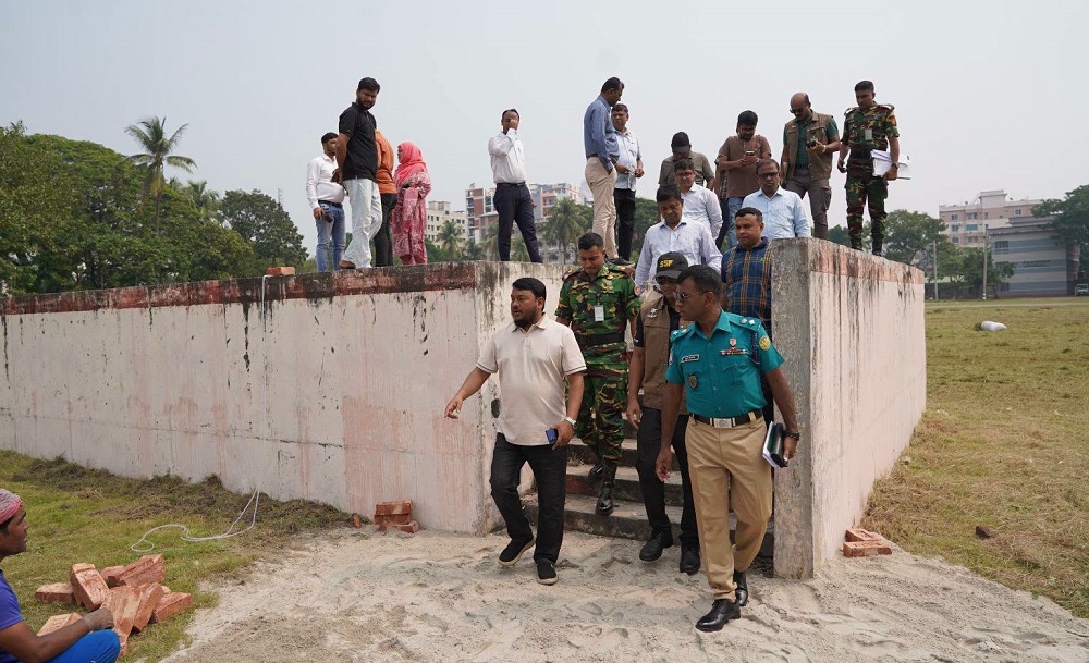 ঐতিহাসিক মাদ্রাসা মাঠে প্রধানমন্ত্রীর সমাবেশ ঘিরে বর্ণিল প্রস্তুতি