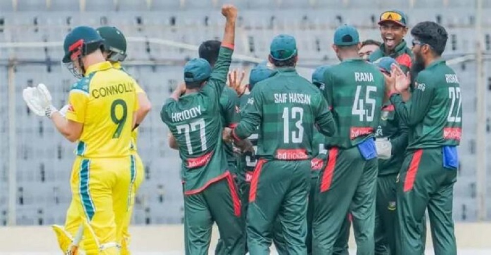 ২১ বছর পর অস্ট্রেলিয়াকে ওয়ানডেতে হারালো বাংলাদেশ